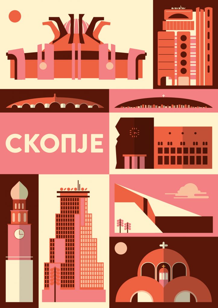 Skopje Poster